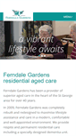 Mobile Screenshot of ferndalegardens.com.au